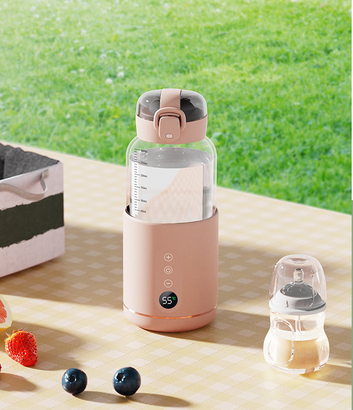 Glass Baby Portable Bottle Warmer 10 oz.